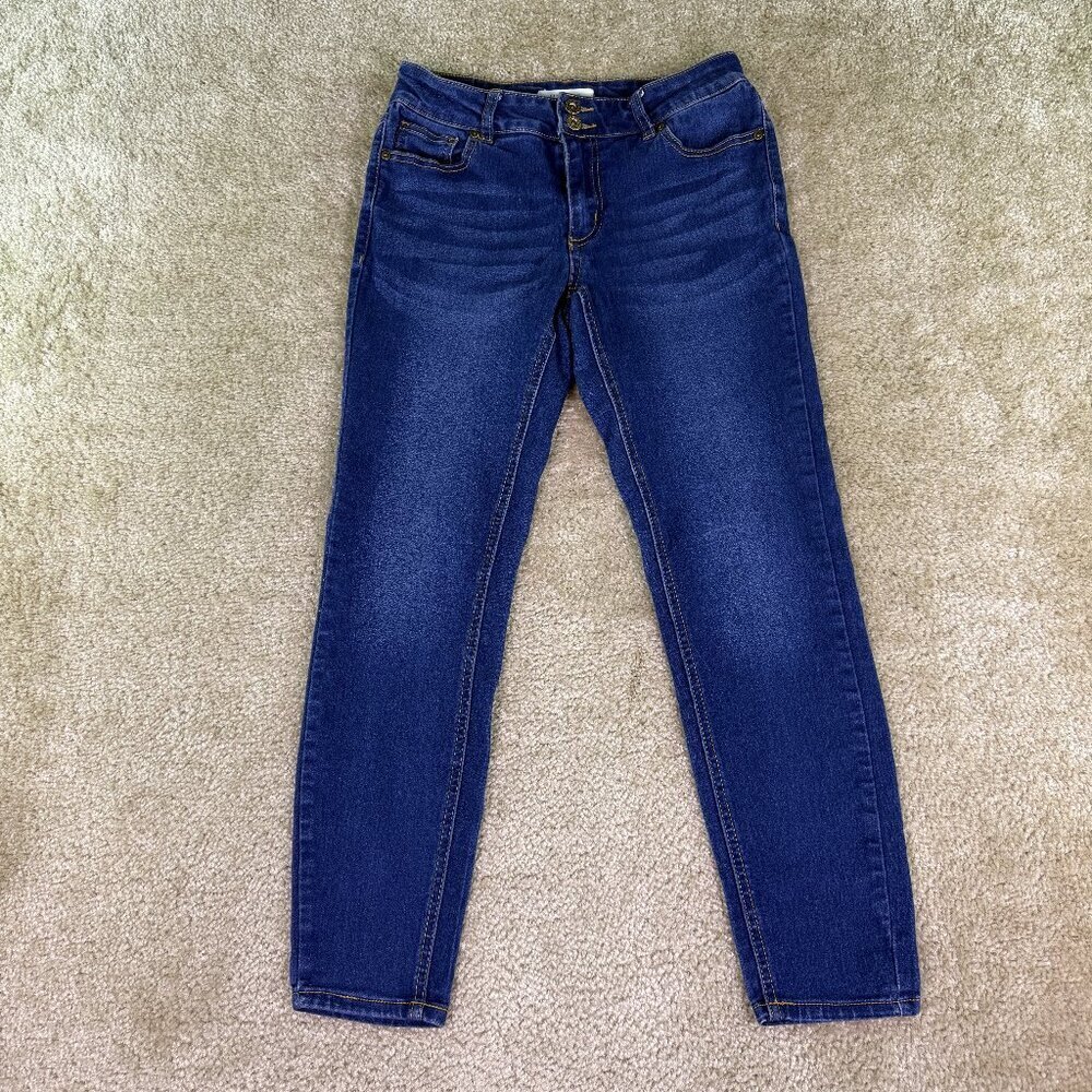 Ellen Tracy Womens Size 6 Cora Jeans Soft Stretch Denim Mid Rise Skinny F157